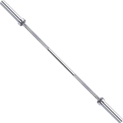 Barra Cromada Profesional para Entrenamiento Pesado – 2.2m | 1500 lbs